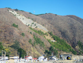 原木地区復旧治山工事